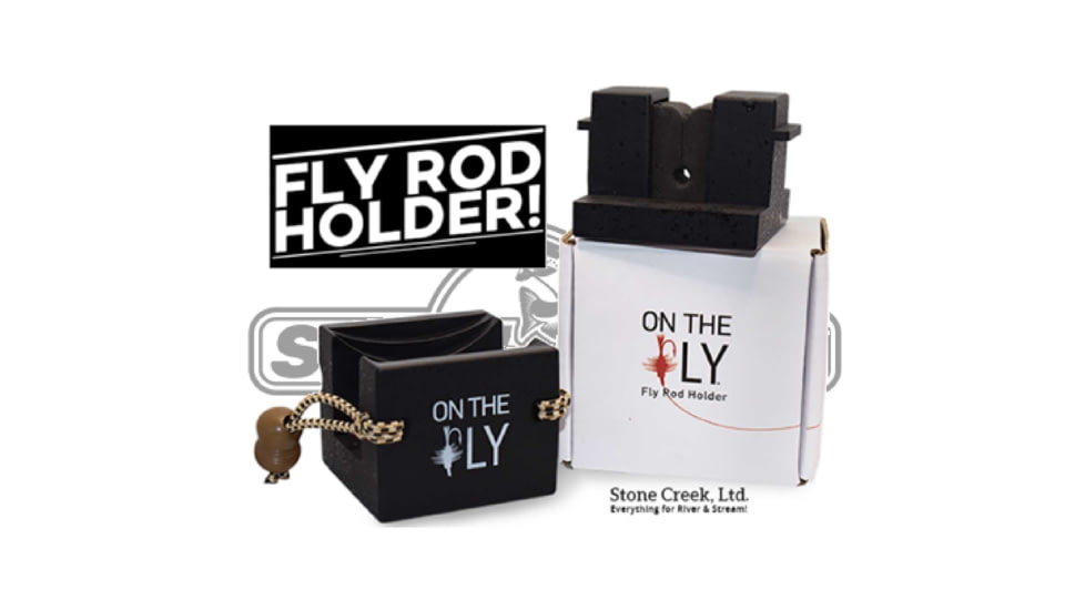 Selkirk On They Fly, Magnetic Rod Holder, Black, OTFRH