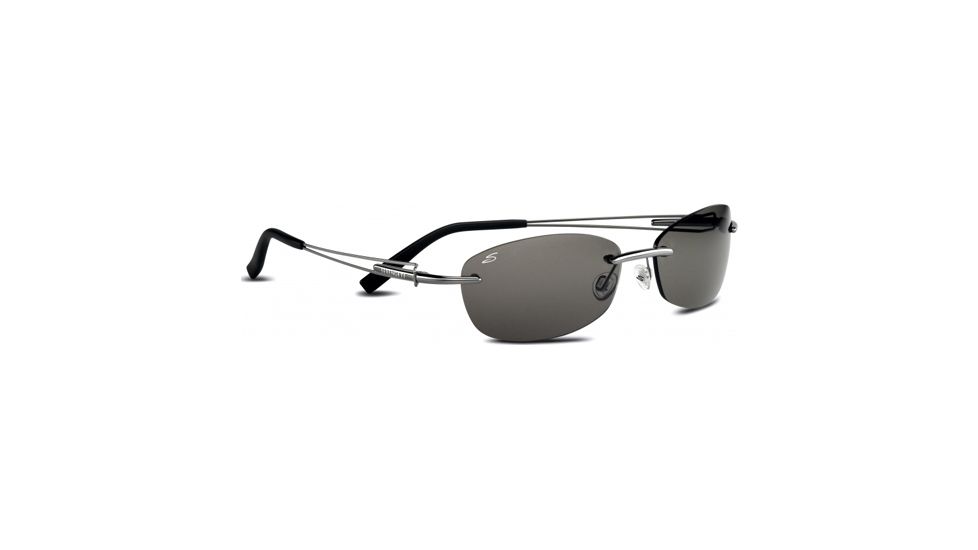Serengeti Altura Shiny Sunglasses, Gunmetal Polar PhD CPG Lens 7351
