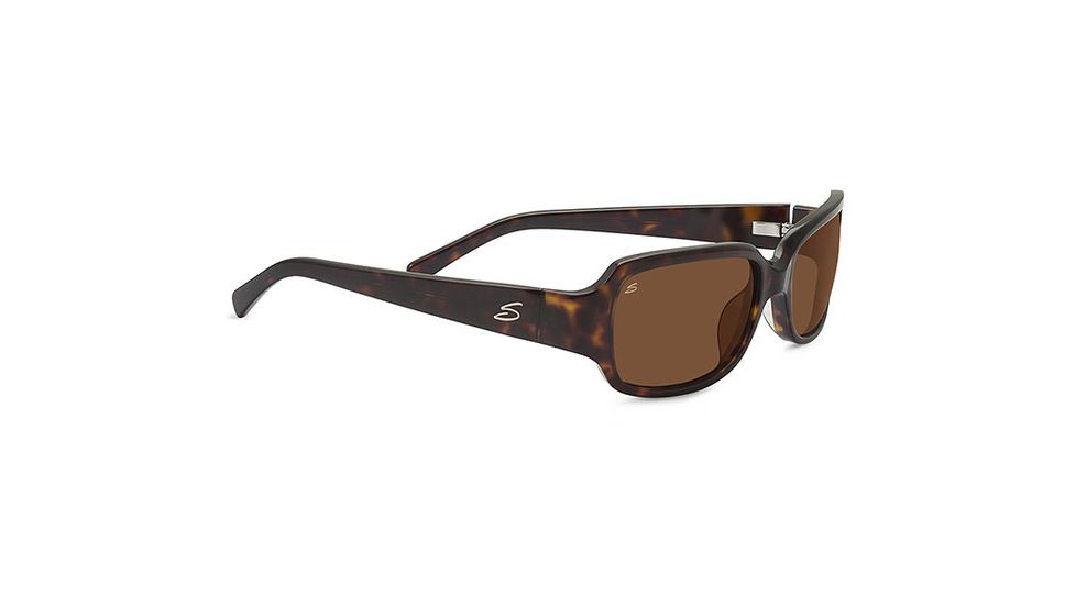 Serengeti Annalisa Sunglasses, Cosmopolitan Brown Tortoise Frame, Polarized Drive 7962