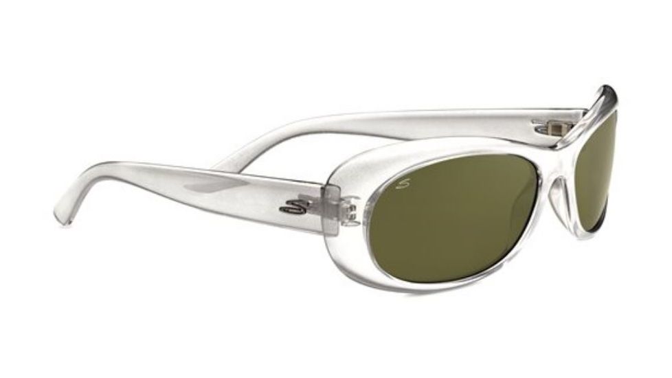 Serengeti Bella Sunglasses - Silver Pearl Frame and Polarized 555nm Lens 7745