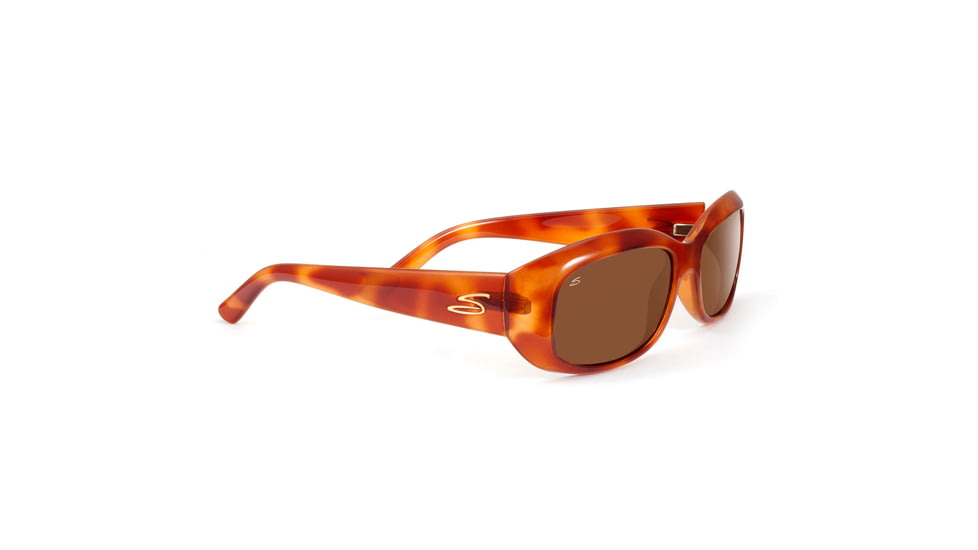 Serengeti Bianca Sunglasses, Vintage Tortoise Frame, Polarized Drivers Lens, 8091