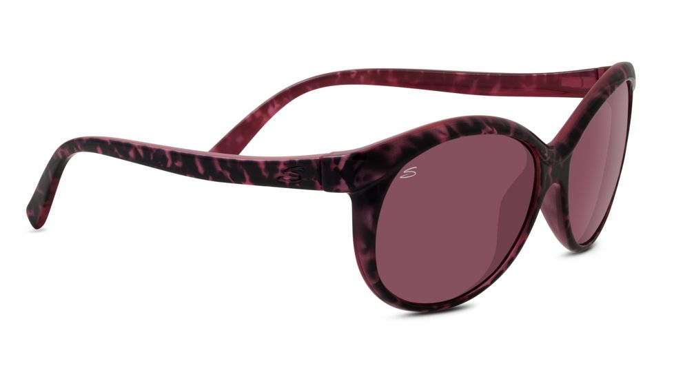 Serengeti Caterina Sunglasses, Eggplant Tortoise  Frame, Polarized Sedona Lens, 8187