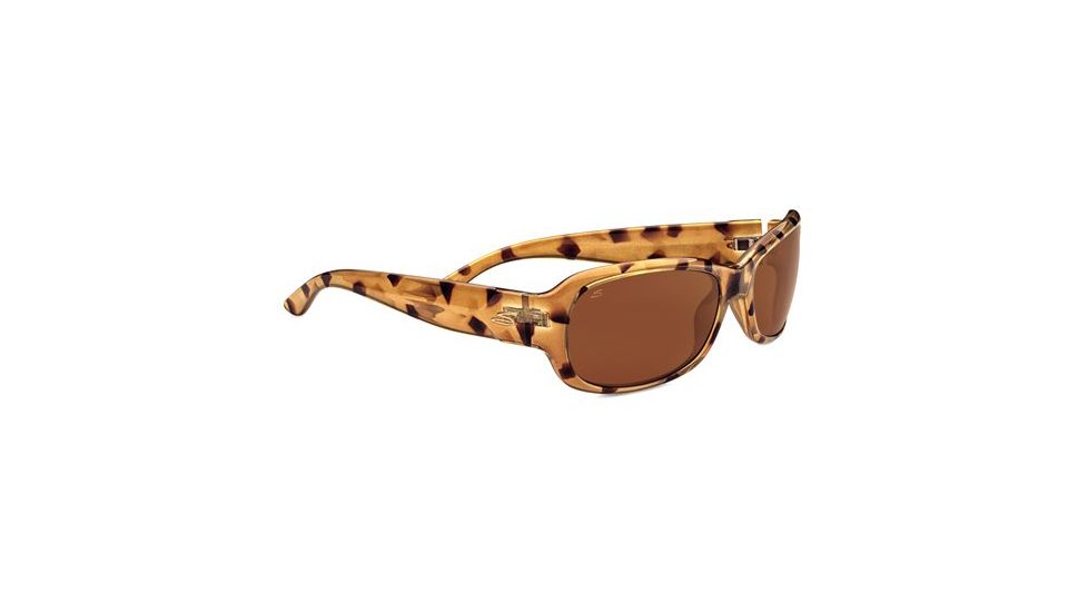 Serengeti Chloe Sunglasses - Tortoise Frame and Polarized Drivers Lens 7748