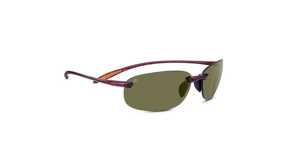 Serengeti Nuvino Sunglasses, Satin Tortoise, Polar PhD 555nm 8445