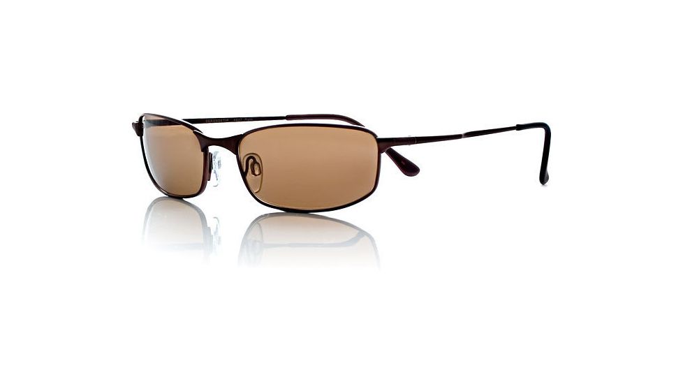 Serengeti Prato Drivers Polarized Sunglasses w/ Henna Frame - 6837