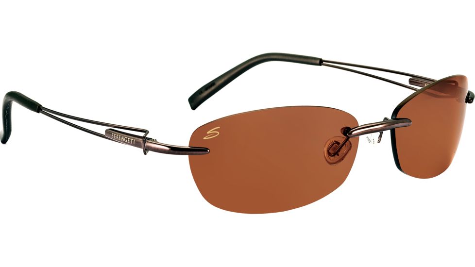 Serengeti Altura Sunglasses Espresso Frame, Polar PhD Drivers Lens 7350