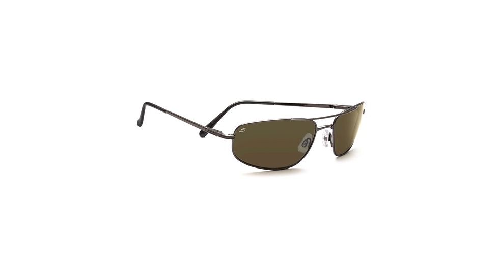 Serengeti Velocity, Shiny Gunmetal Frame, 555nm Polarized Lens, 7494