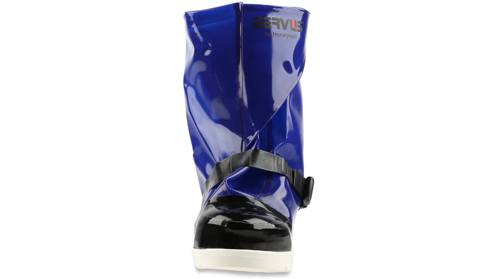 Servus 12in Polyurethane Steel Toe Processing Overboots - Mens, Blue, 2XL, IT12ST17-BLU-2XL