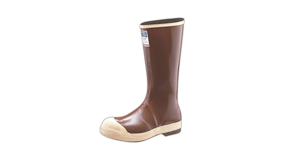 Servus 15in Neoprene Steel Toe Work Boots w/ Chevron Outsole - Mens, Brown, 8, 22214-CTM-080