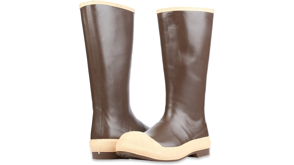 Servus 15in Neoprene Steel Toe Work Boots w/ Chevron Outsole - Mens, Brown, 8, 22214-CTM-080