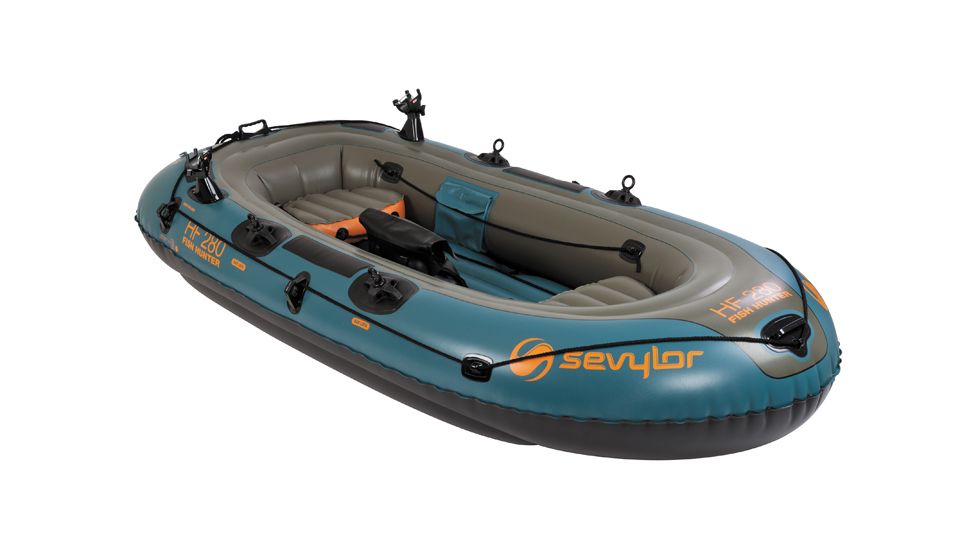 Sevylor Inflatable Boat Fish Hunter, 4P Combo 187624