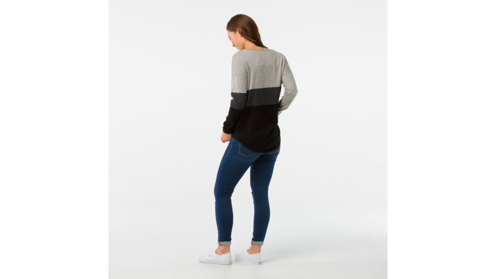 Smartwool Shadow Pine Crew Sweater-Women's, Black, Extra Small, SW000321001-XS