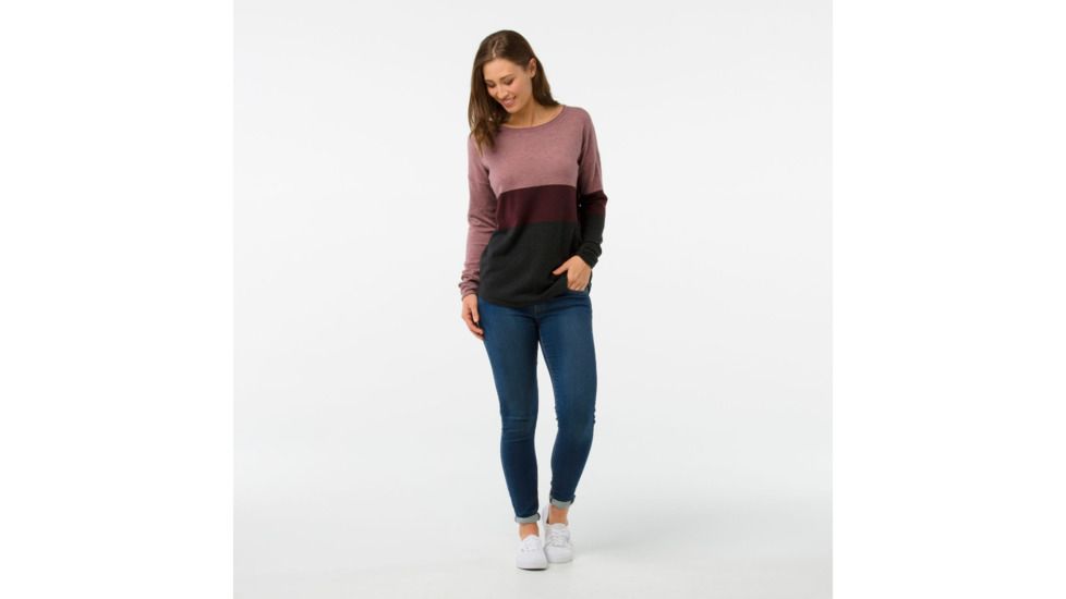 Smartwool Shadow Pine Crew Sweater-Women's, Nostalgia Rose H, Small, SW000321A12-S
