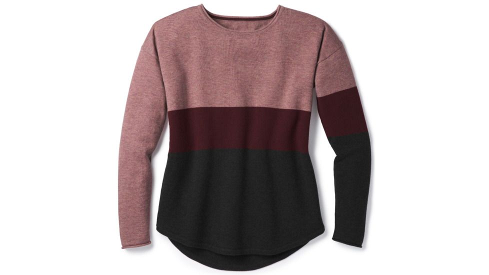 Smartwool Shadow Pine Crew Sweater-Women's, Nostalgia Rose H, Small, SW000321A12-S