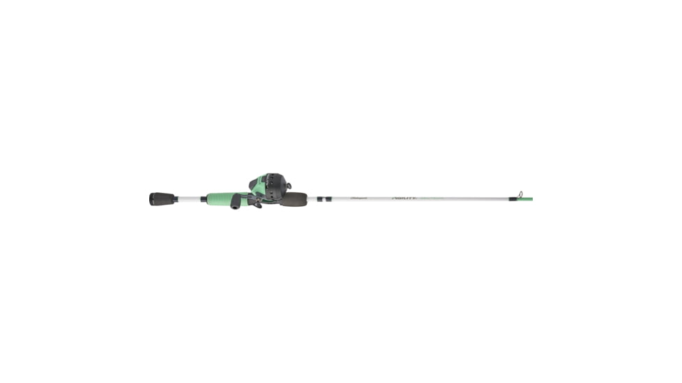 Shakespeare Agility Gel-Tech Spincast Combo, 3.0/1, Right, 6, 6ft. Rod Length, Medium Power, Fast Action, 2 Pieces Rod, Mint, AGGT6/602MM