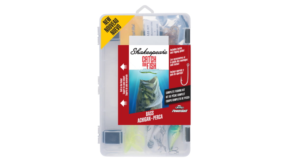Shakespeare Catch More Fish, Bass Kit 1423652