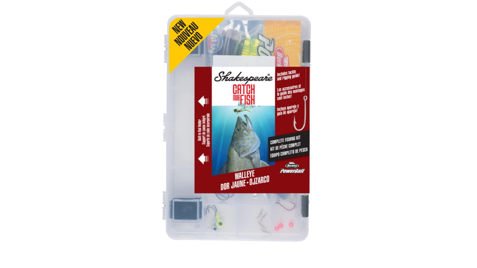 Shakespeare Catch More Fish, Walleye Kit 1423654