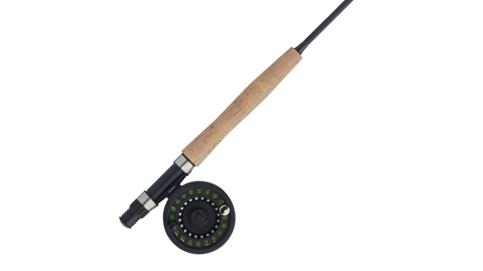Shakespeare Cedar Canyon Premier Fly Combo, 1.0/1, Right/Left, 5/6, 9ft. Rod Length, Fly Power, 4 Pieces Rod, Black, SCBOCCP9F56W