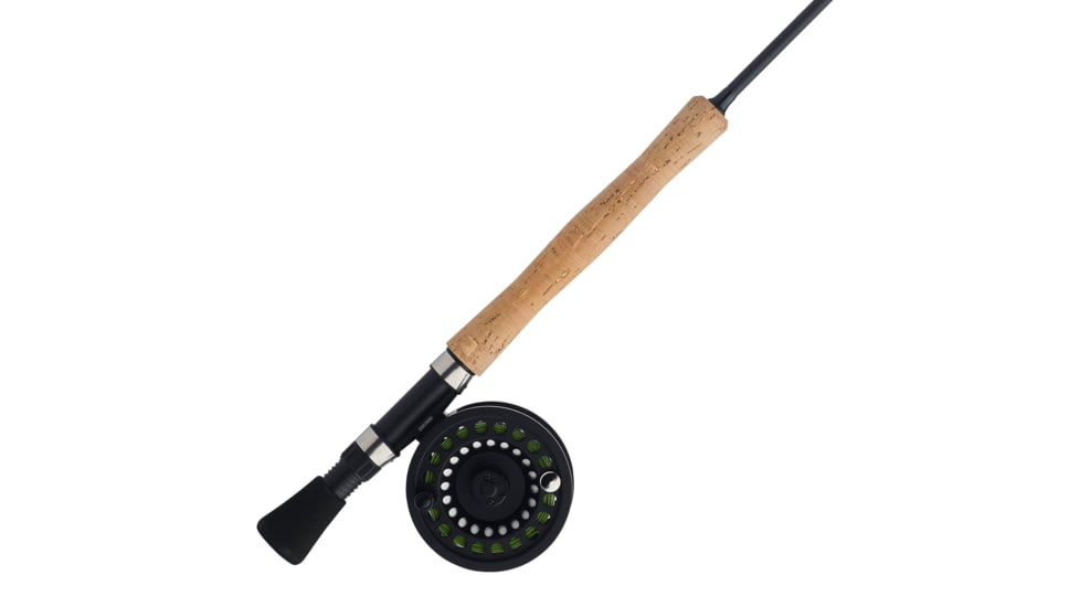 Shakespeare Cedar Canyon Premier Fly Combo, 1.0/1, Right/Left, 7/8, 9ft. Rod Length, Fly Power, 4 Pieces Rod, Black, SCBOCCP9F78W