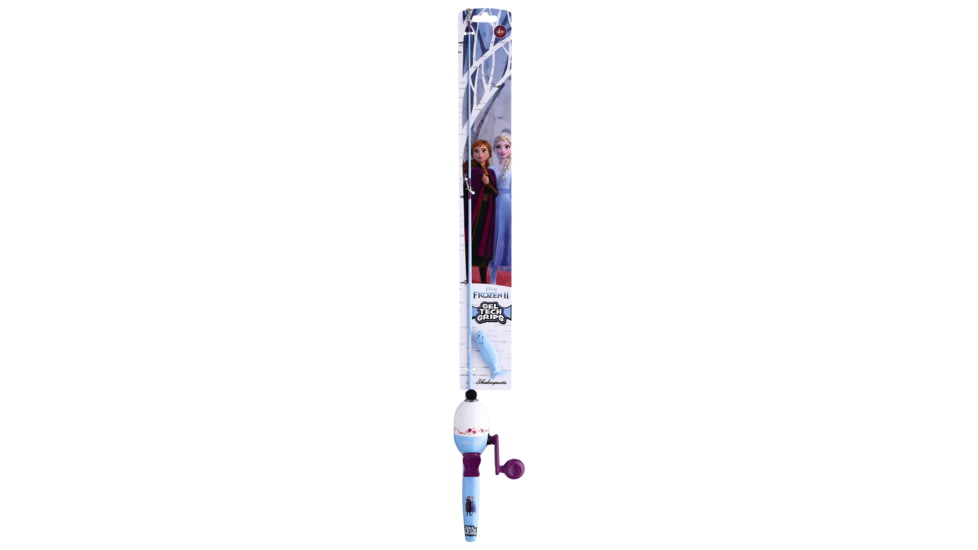 Shakespeare Disney Frozen II Beginner Kit, 3.1/1, 5, 2ft. 6in. Rod Length, Medium Power, 1 Piece Rod, FROZEN2KIT-B