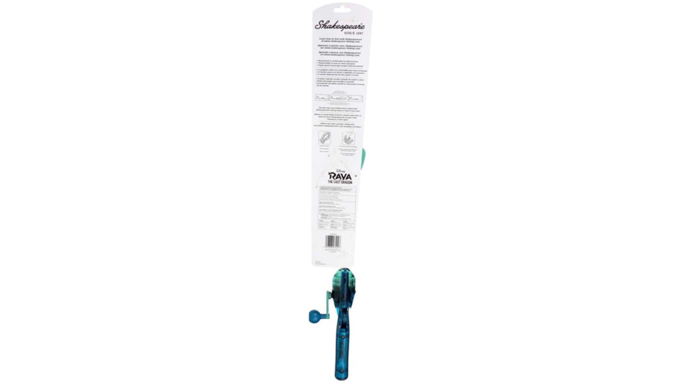 Shakespeare Disney Raya and the Last Dragon Adv Kit, 3.1/1, 5, 2ft. 6in. Rod Length, Medium Power, 1 Piece Rod, RAYALTKIT