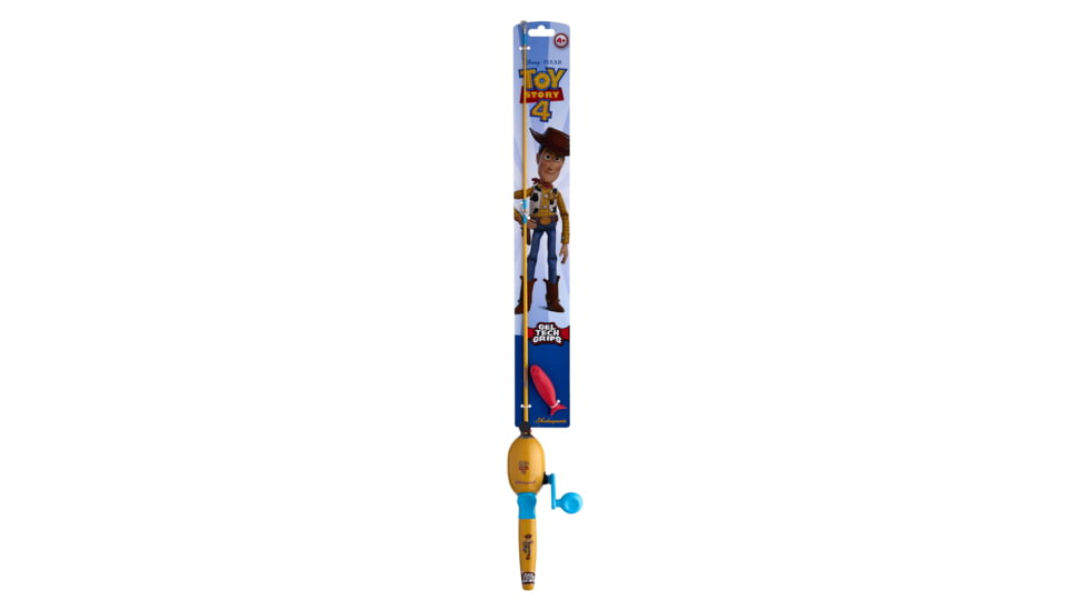Shakespeare Disney Toy Story Beginner Kit, 3.1/1, 5, 2ft. 6in. Rod Length, Medium Power, 1 Piece Rod, TOYSTRYKIT-B