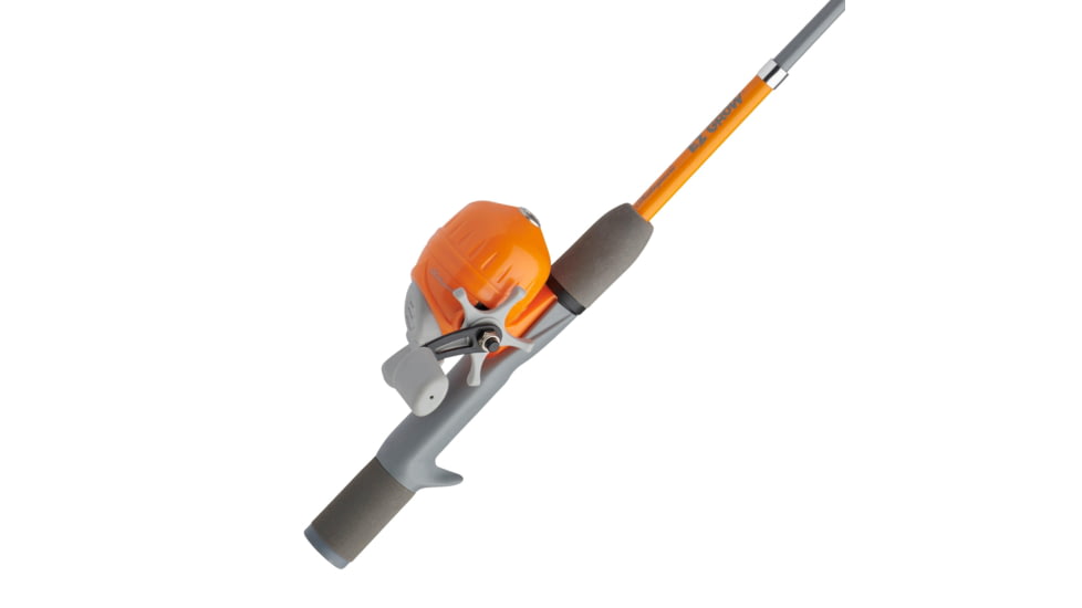 Shakespeare EZ-Grow Kit, 3.2/1, 6, 4ft. 6in. Rod Length, Light Power, Telescopic Pieces Rod, Orange, EZ-GROWORG