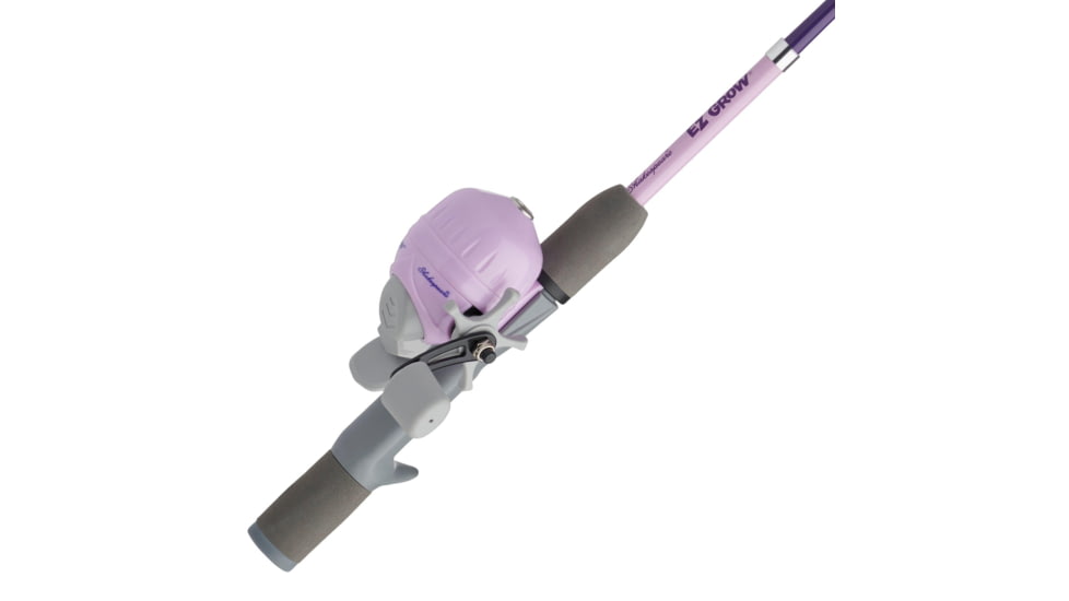 Shakespeare EZ-Grow Kit, 3.2/1, 6, 4ft. 6in. Rod Length, Light Power, Telescopic Pieces Rod, Purple, EZ-GROWPPL