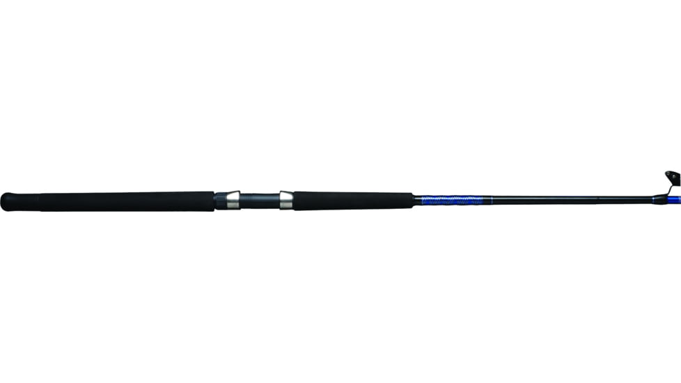 Shakespeare Tidewater Stand-Up Rod, 1 Piece, Heavy, 3-12oz Lures, 40 lb, 80lb, 5 Guides, 66, TWSURR408066