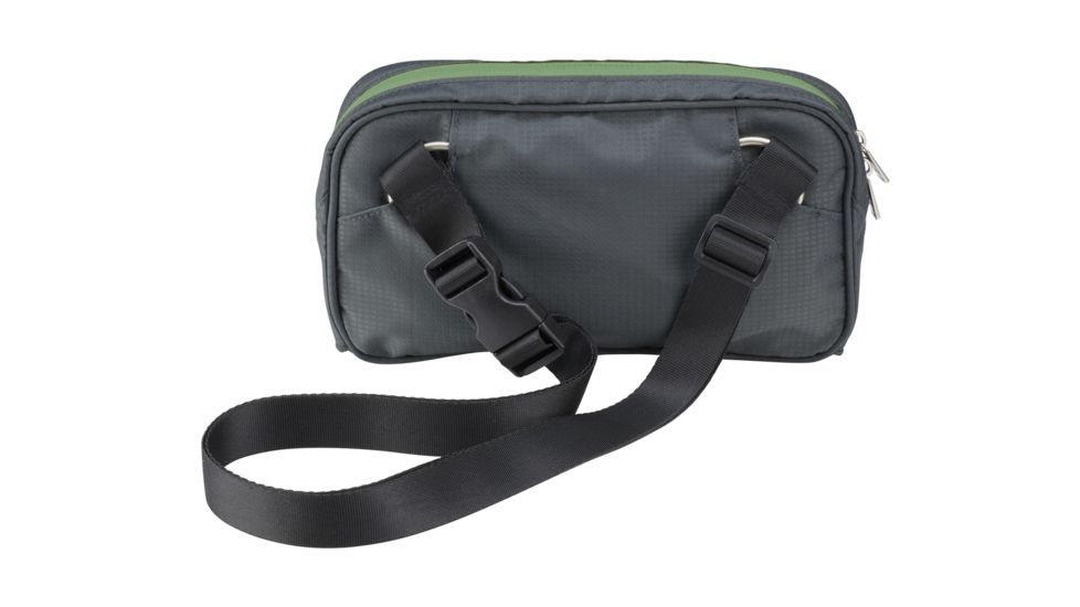 She Travels RFID-Body Wallet, Charcoal, 1260CHR