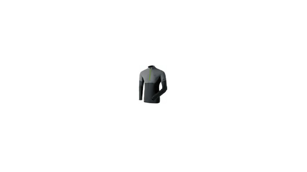 Shed, Dynafit Elevation Polartec 1/2 Zip LS Tee - Mens, Smoke, Medium, 08-70848-661Sk1/0980-DEMO
