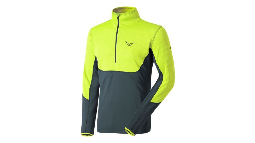 Shed, Dynafit TLT Polartec 1/2 Zip - Mens, Lime Punch, Medium, 08-70766-5791/5860-DEMO