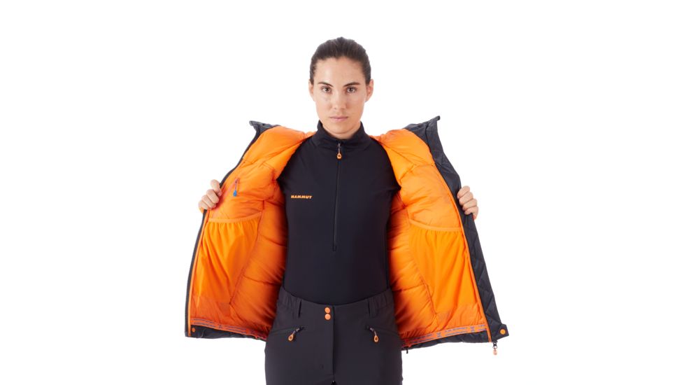 SHED, Mammut Eigerjoch Pro Down Insulated Hooded Jacket - Womens, Black, Small, 1013-00230-001-113-DEMO
