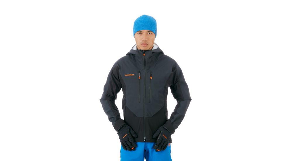 Mammut Eisfeld Guide SO Hooded Jacket - Men's, Black, 2XL, 1011-00750-0001-117