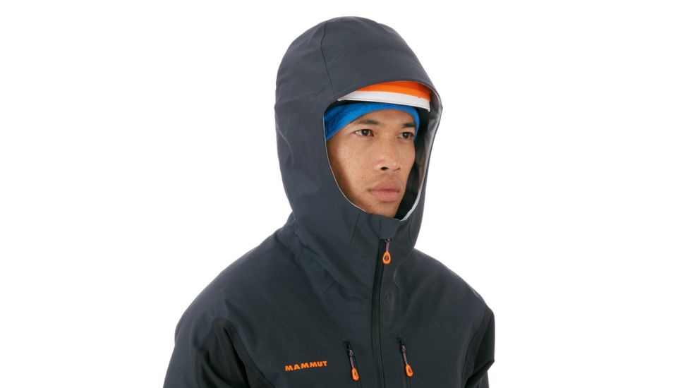 Mammut Eisfeld Guide SO Hooded Jacket - Men's, Black, 2XL, 1011-00750-0001-117