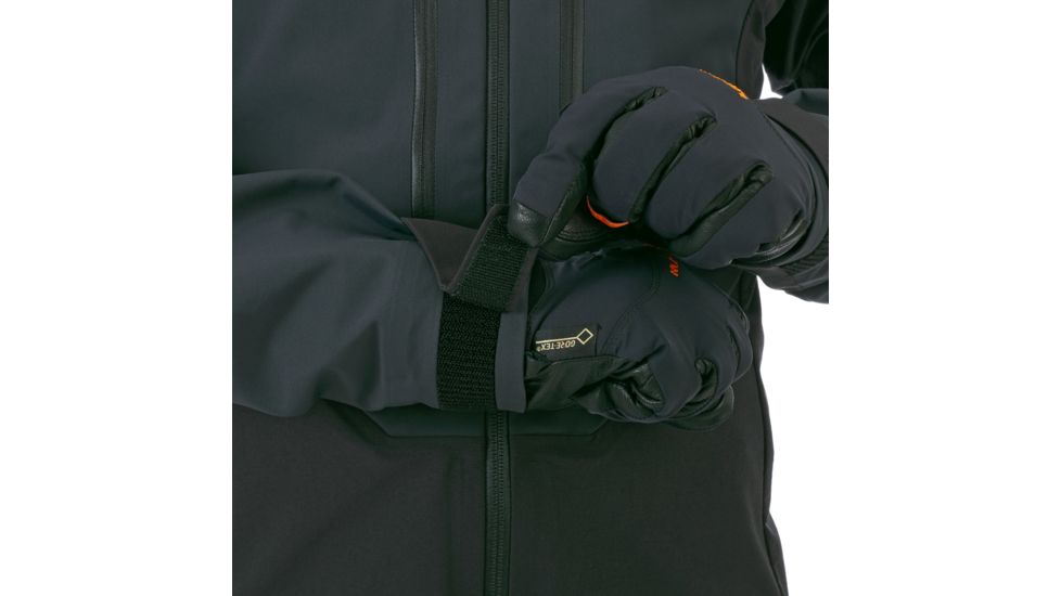 Mammut Eisfeld Guide SO Hooded Jacket - Men's, Black, 2XL, 1011-00750-0001-117