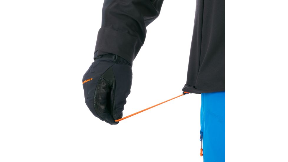 Mammut Eisfeld Guide SO Hooded Jacket - Men's, Black, 2XL, 1011-00750-0001-117