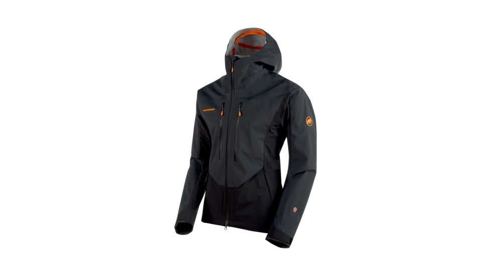 Mammut Eisfeld Guide SO Hooded Jacket - Men's, Black, 2XL, 1011-00750-0001-117
