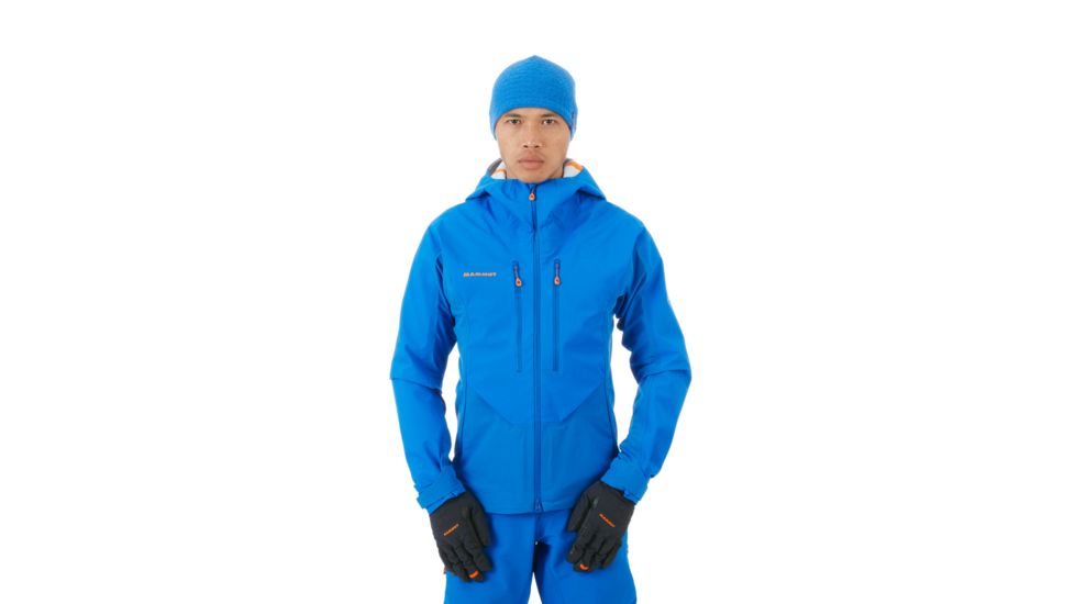 SHED, Mammut Eisfeld Guide SO Hooded Jacket - Mens, Ice, Medium, 1011-00750-5072-114-DEMO