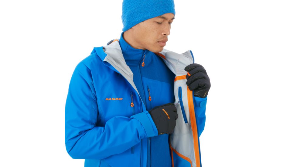 SHED, Mammut Eisfeld Guide SO Hooded Jacket - Mens, Ice, Medium, 1011-00750-5072-114-DEMO