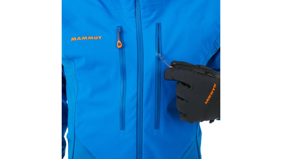 SHED, Mammut Eisfeld Guide SO Hooded Jacket - Mens, Ice, Medium, 1011-00750-5072-114-DEMO