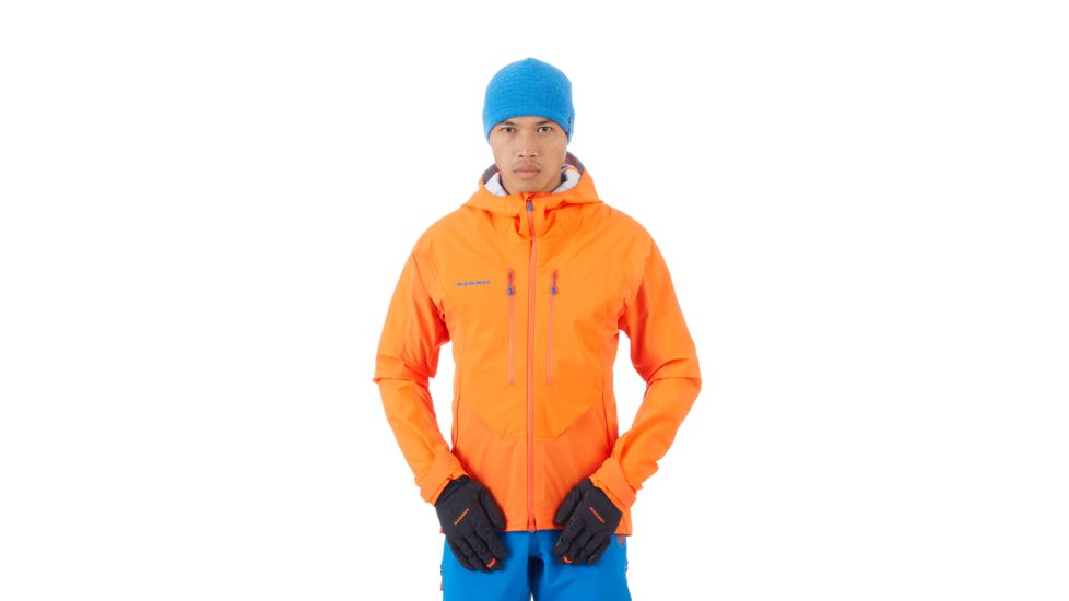 SHED, Mammut Eisfeld Guide SO Hooded Jacket - Mens, Sunrise, Medium, 1011-00750-2153-114-DEMO