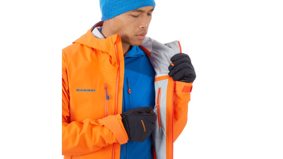 SHED, Mammut Eisfeld Guide SO Hooded Jacket - Mens, Sunrise, Medium, 1011-00750-2153-114-DEMO