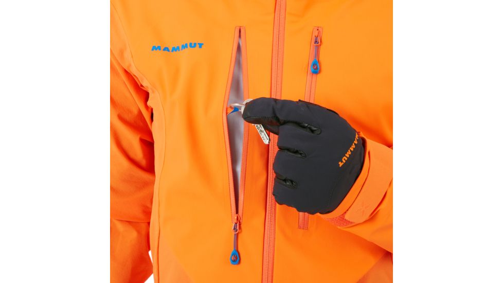 SHED, Mammut Eisfeld Guide SO Hooded Jacket - Mens, Sunrise, Medium, 1011-00750-2153-114-DEMO