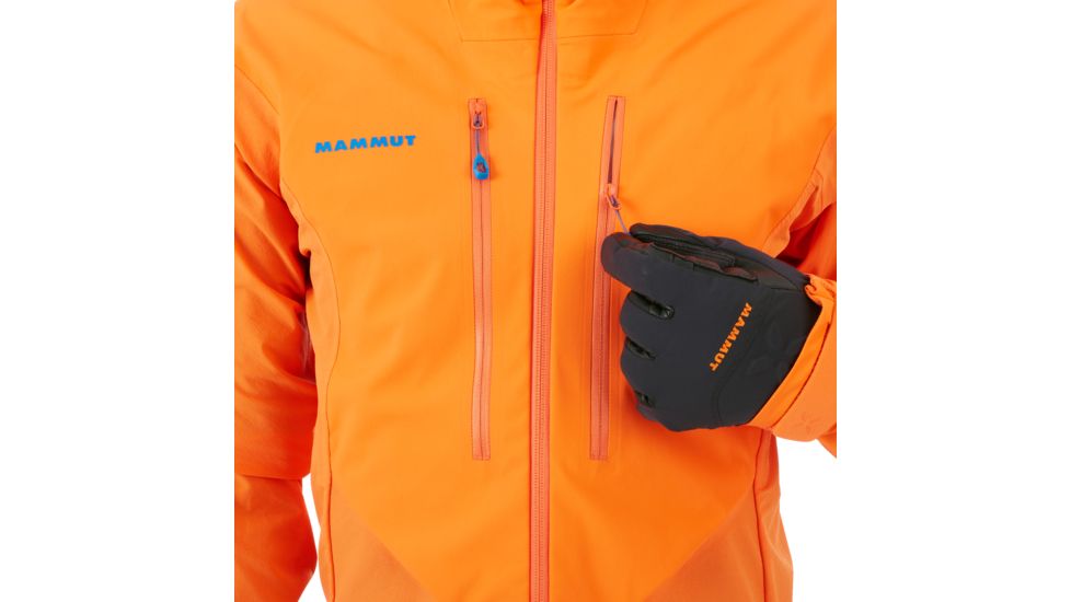 SHED, Mammut Eisfeld Guide SO Hooded Jacket - Mens, Sunrise, Medium, 1011-00750-2153-114-DEMO