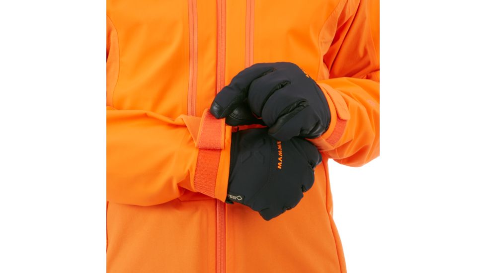 SHED, Mammut Eisfeld Guide SO Hooded Jacket - Mens, Sunrise, Medium, 1011-00750-2153-114-DEMO
