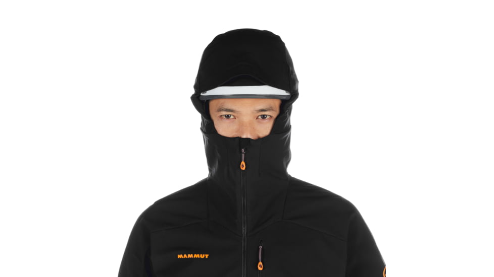 SHED, Mammut Eisfeld Light SO Hoody - Mens, Black, Medium, 1011-00020-0001-114-DEMO