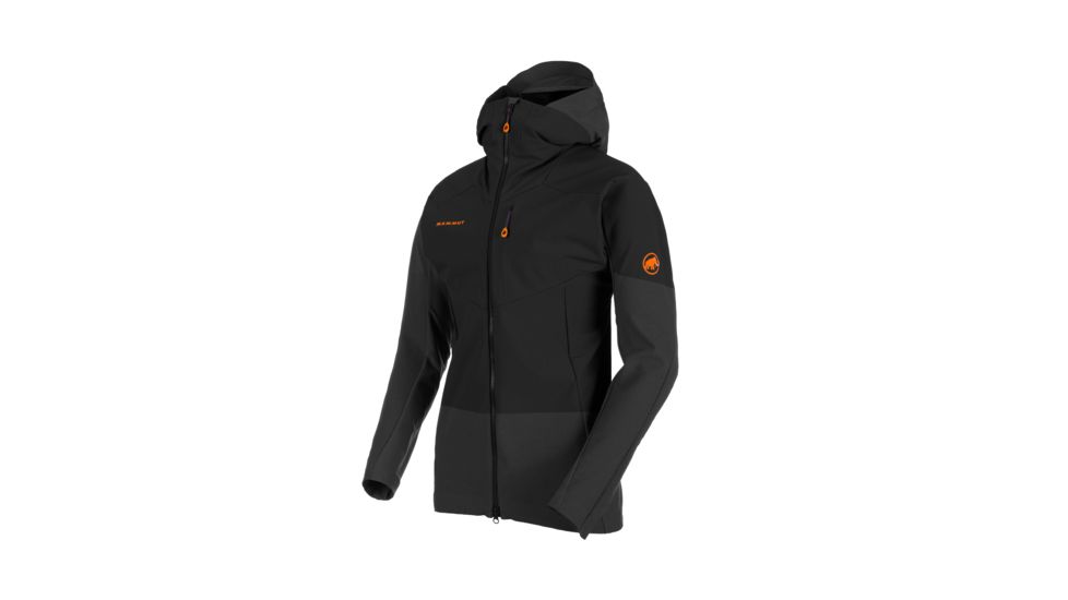 SHED, Mammut Eisfeld Light SO Hoody - Mens, Black, Medium, 1011-00020-0001-114-DEMO