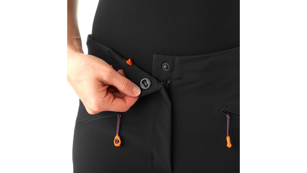 SHED, Mammut Eisfeld Light SO Pants - Womens, Black, 8, 1021-00020-0001-38-10-DEMO