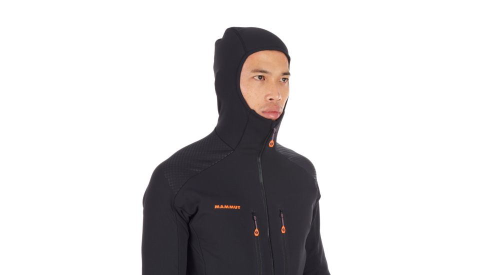 SHED, Mammut Eiswand Advanced ML Hooded Jacket, Black, Medium, 1014-00730-0001-114-DEMO